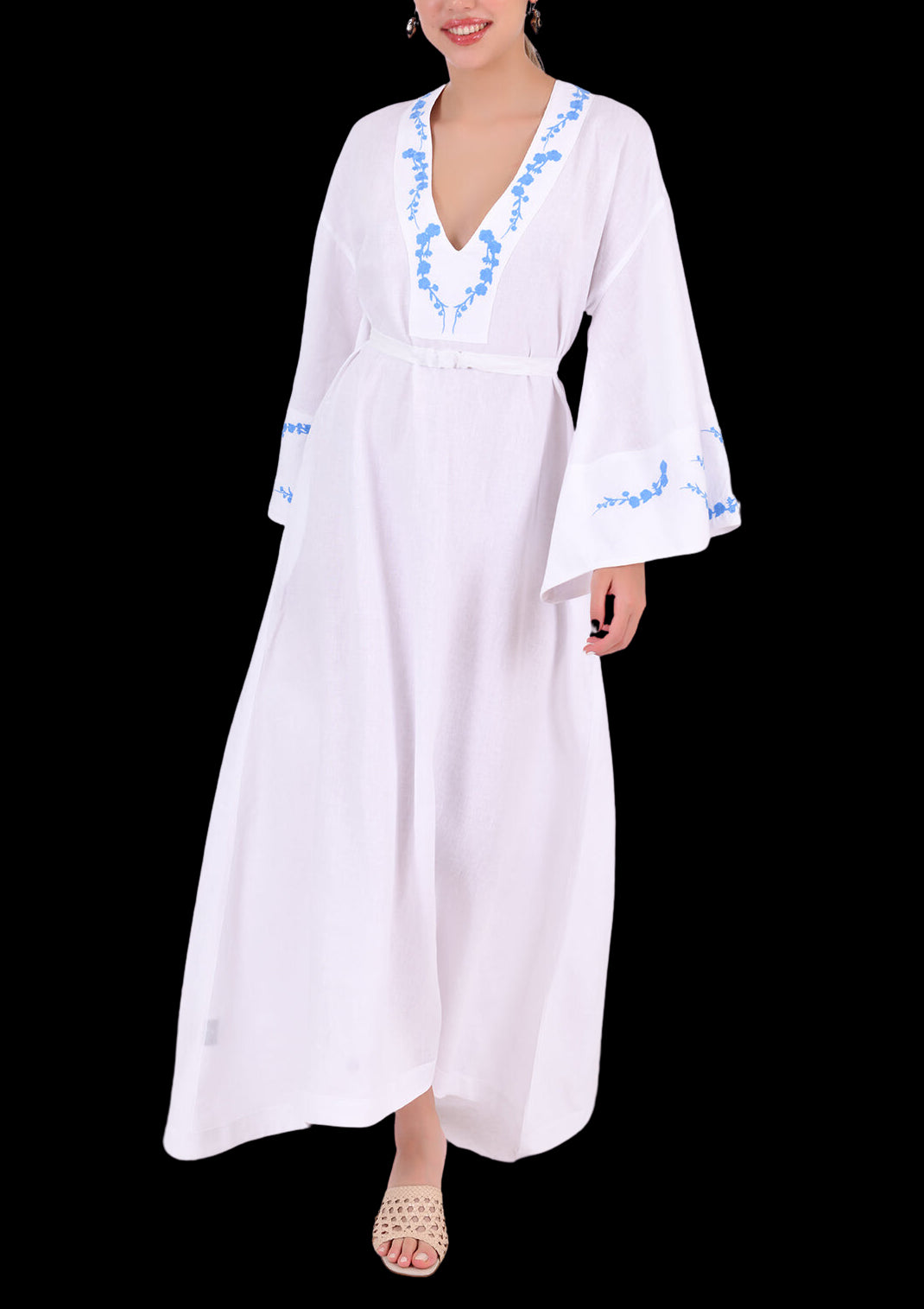 Sou-De Maxi Kaftan Dress