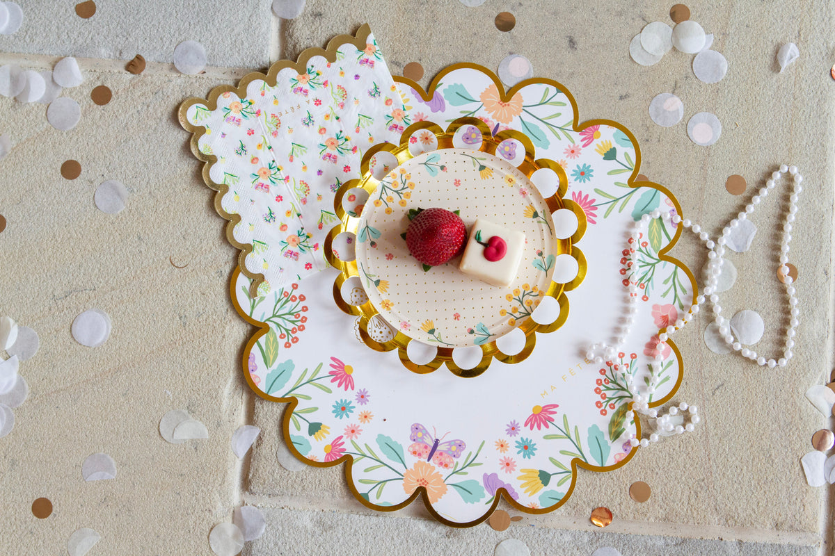 Tea Party Dessert Plates