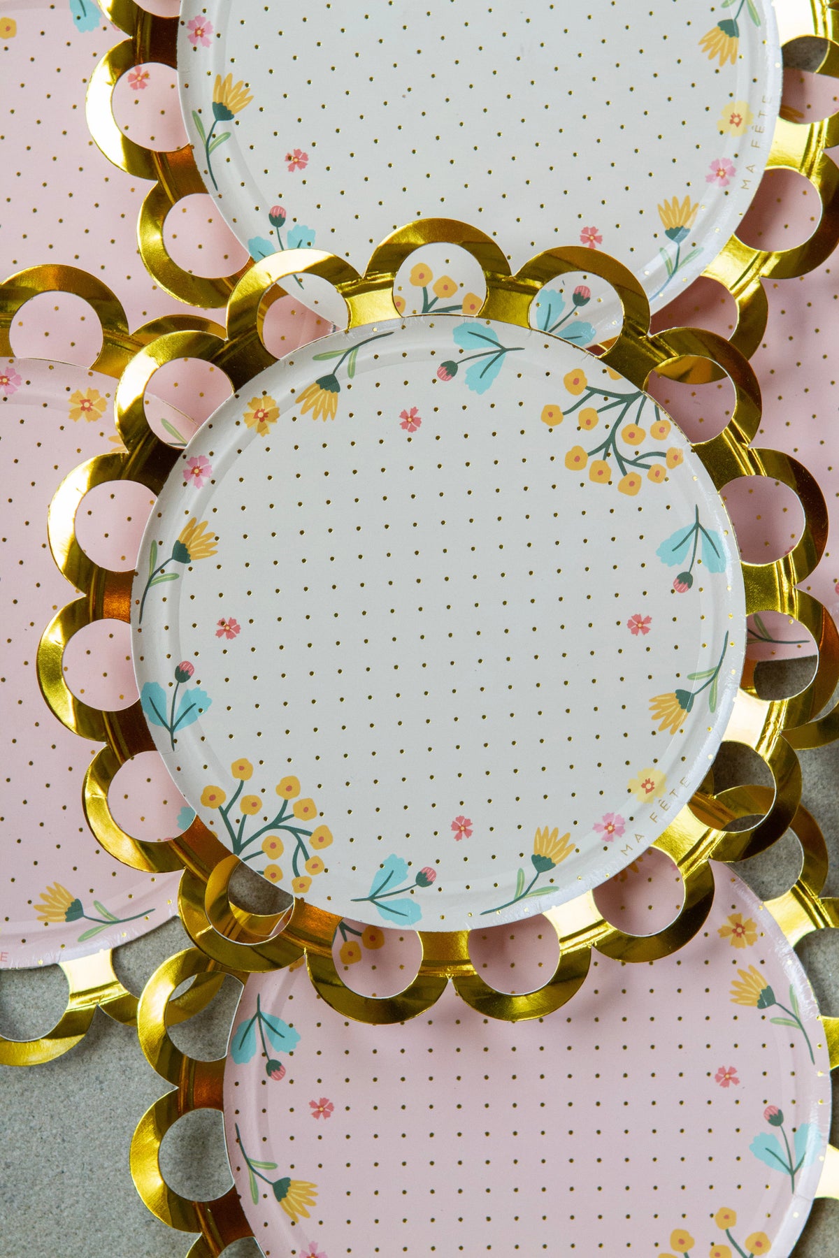 Tea Party Dessert Plates