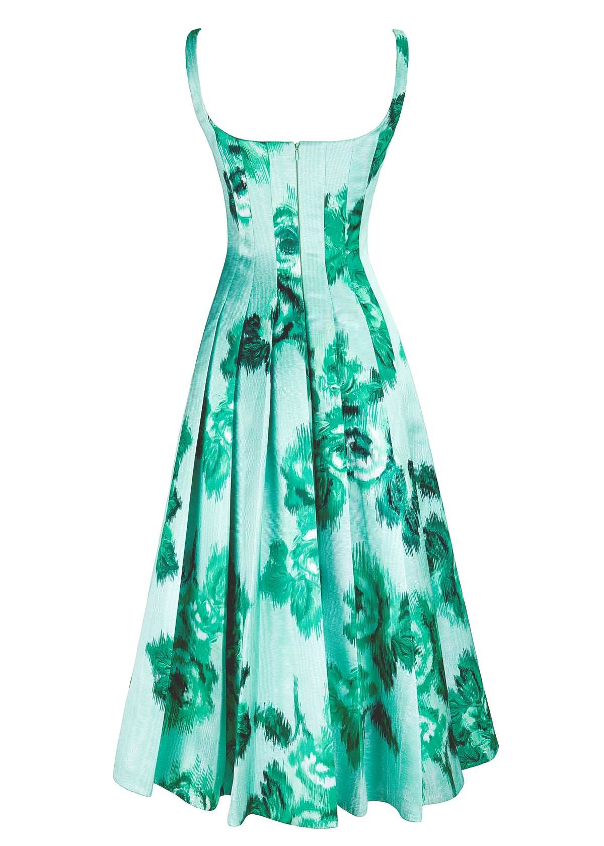 Adele Italian Duchess Dress in Emerald