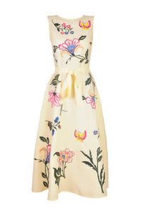 Gloriosa Embroidered Midi Dress