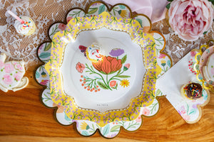 Tea Party Dinner Plates