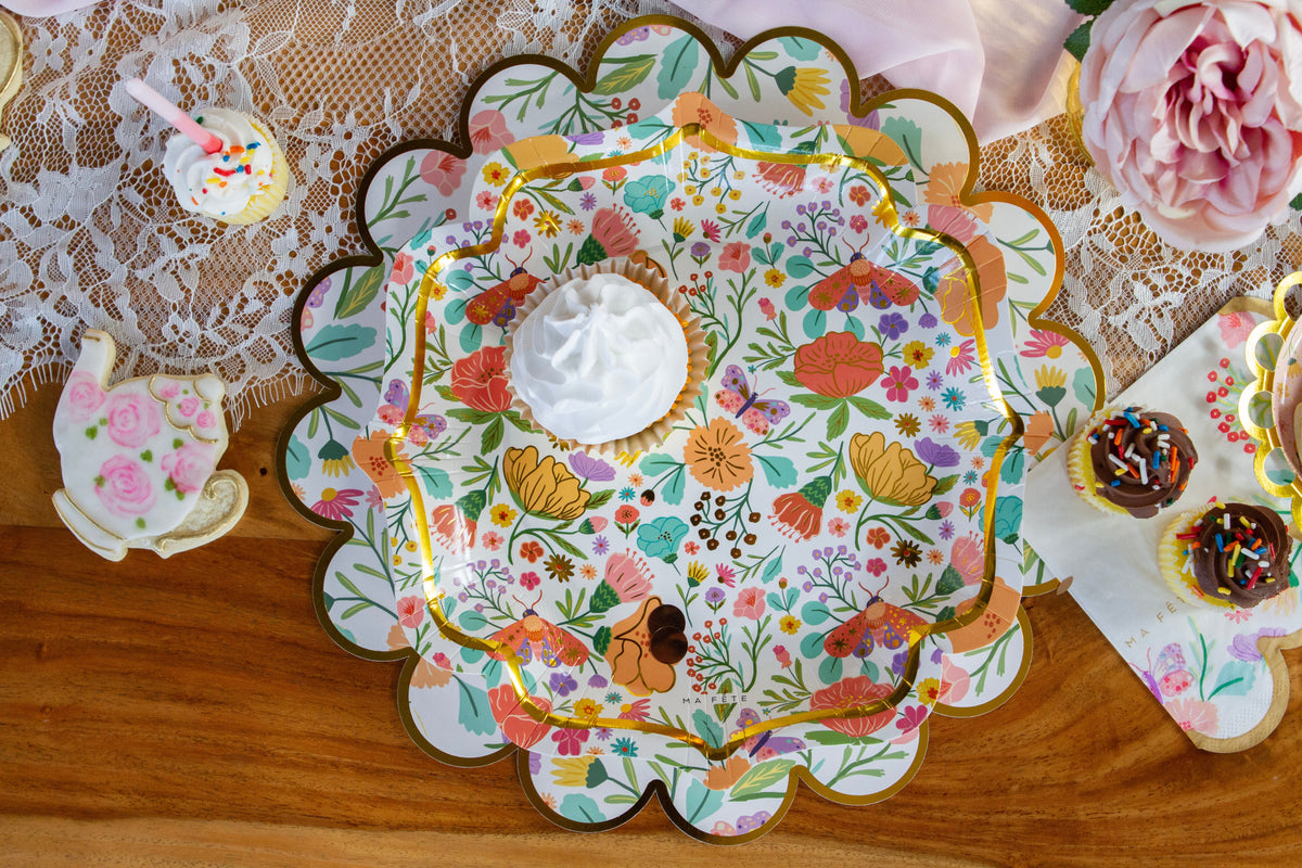 Tea Party Dinner Plates