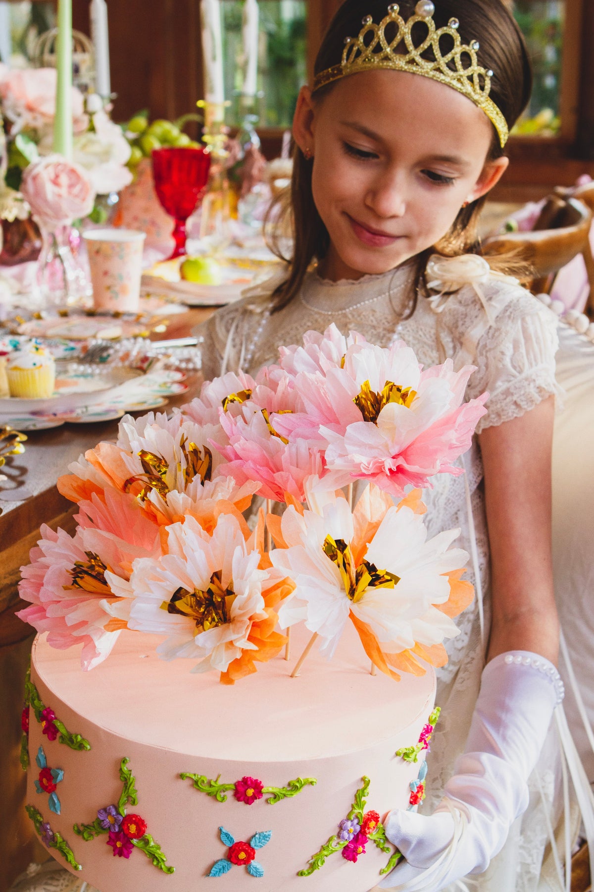 Tea Party Cake Toppers