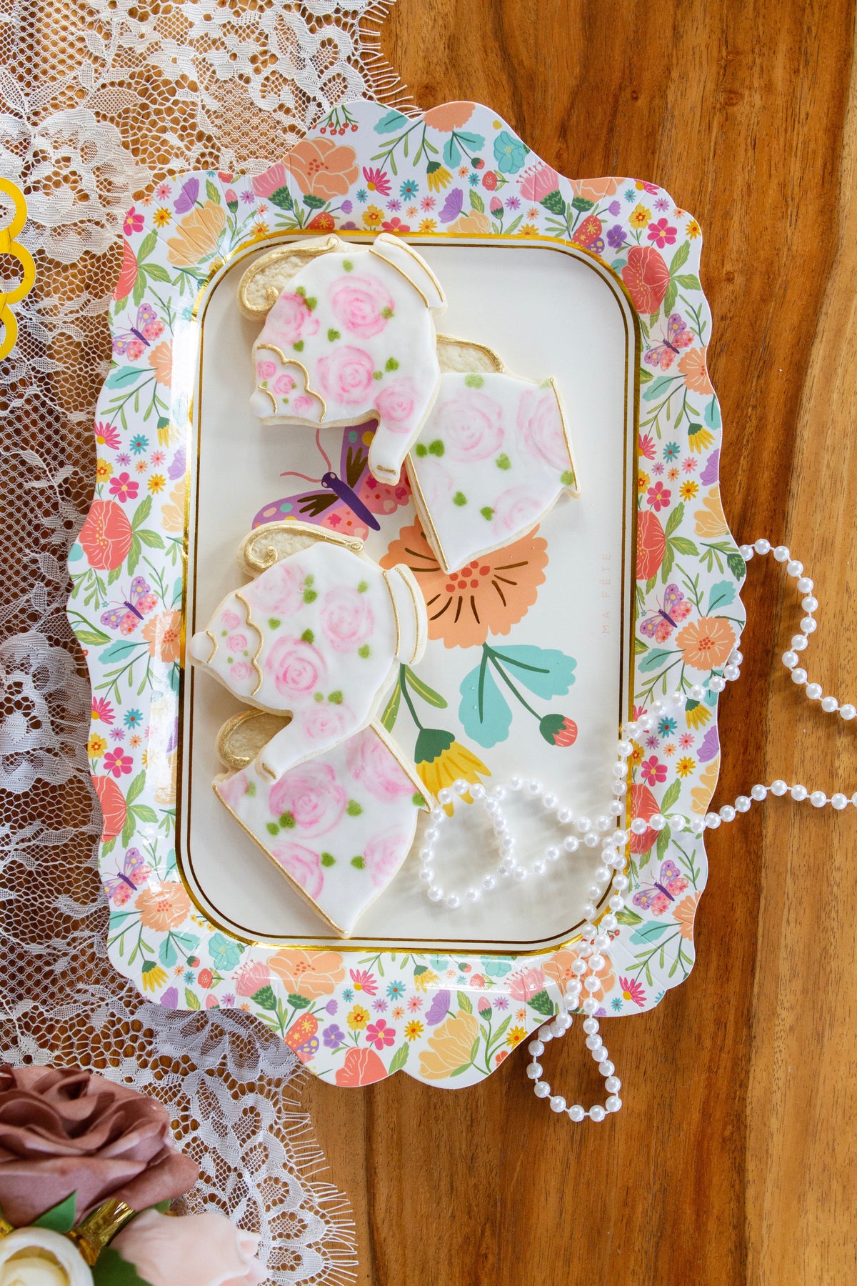 Tea Party Paper Tray