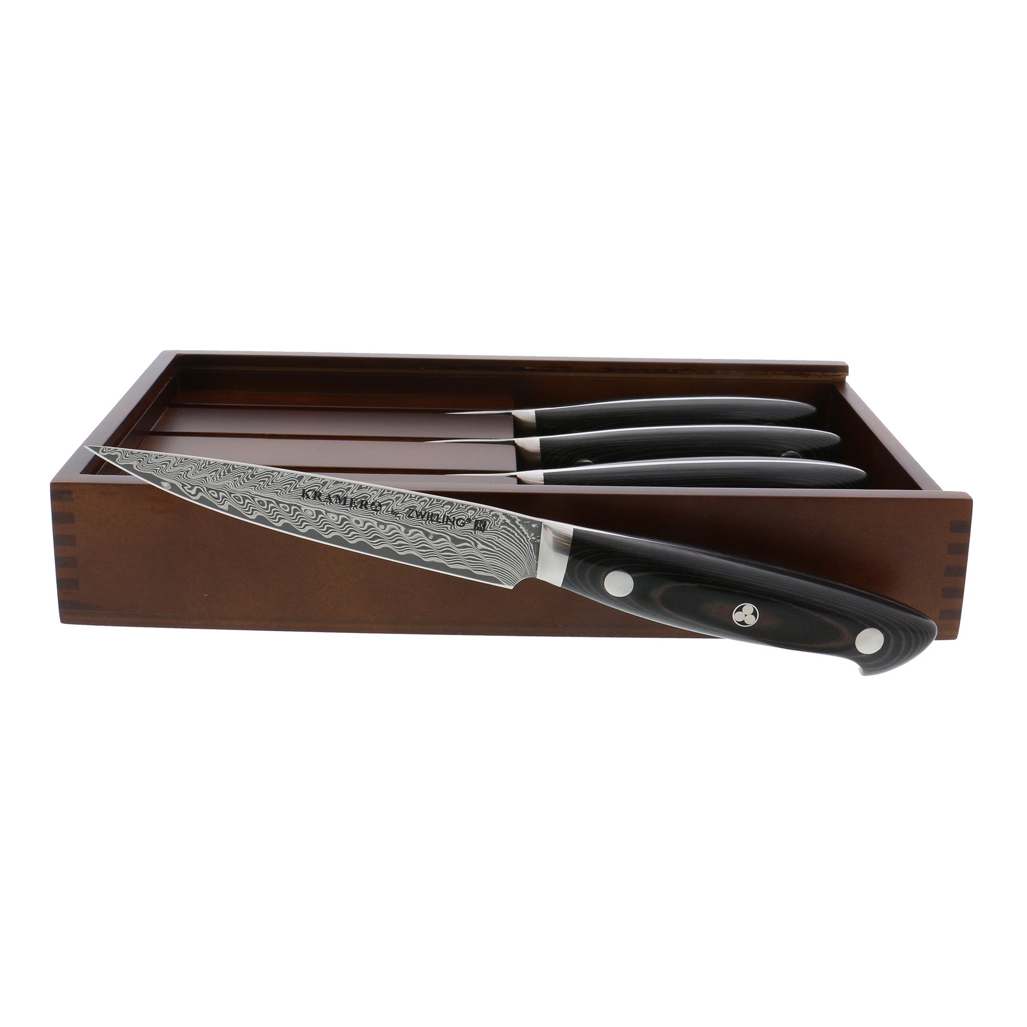 Kramer By Zwilling Euroline Damascus Collection Steak Set, Set of 4