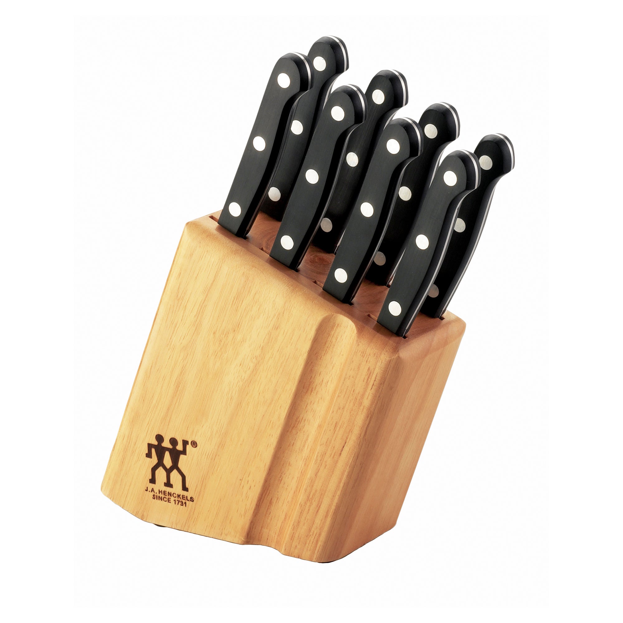 Zwilling Twin Gourmet Classic Steak Knife Block Set, Set of 9