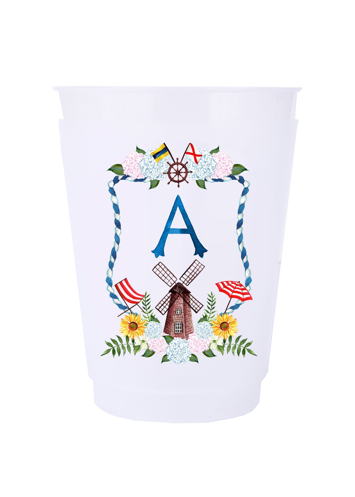 Personalized Crest Cups