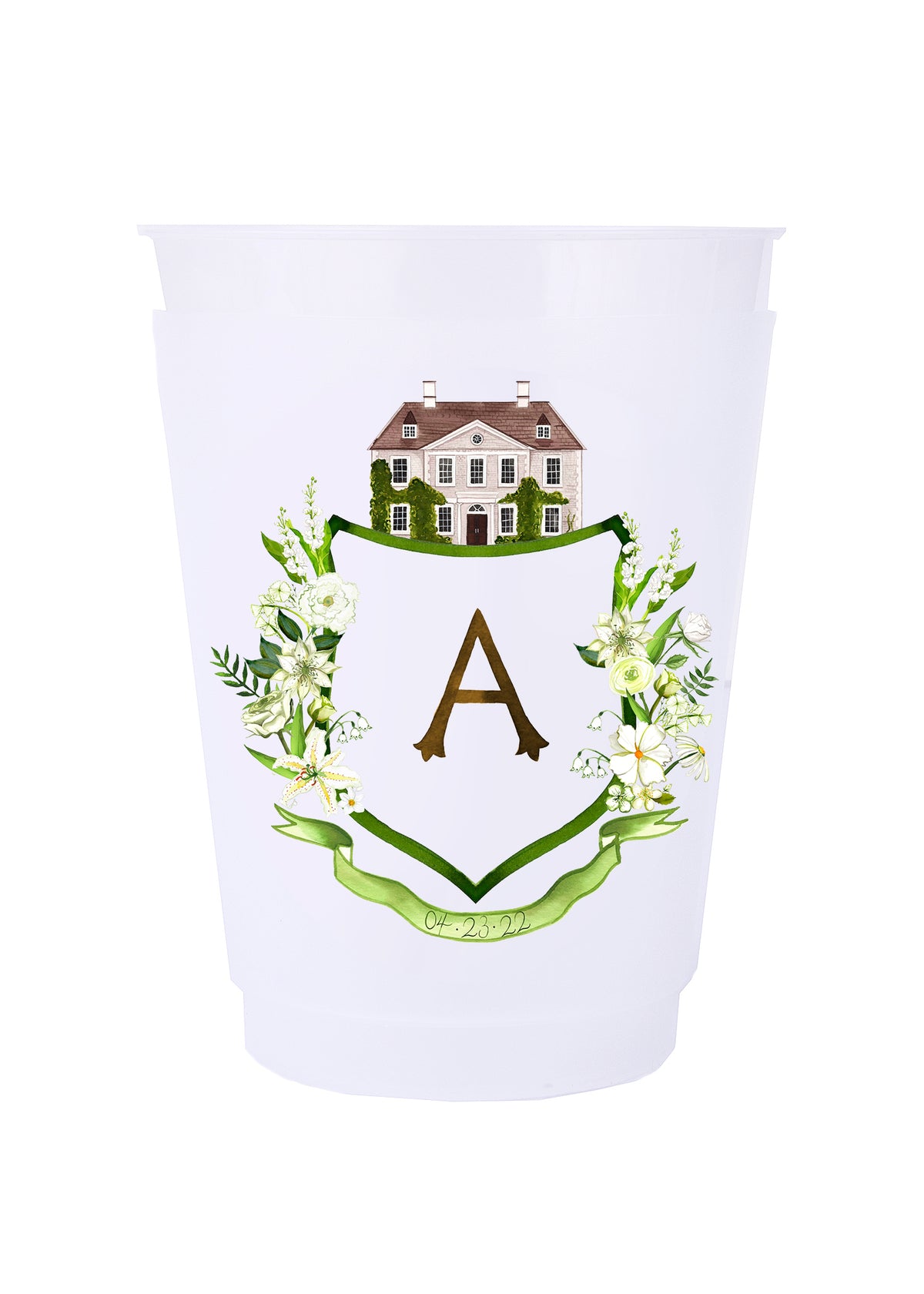 Personalized Crest Cups