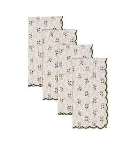 Little Flower Napkins, Set Of 4