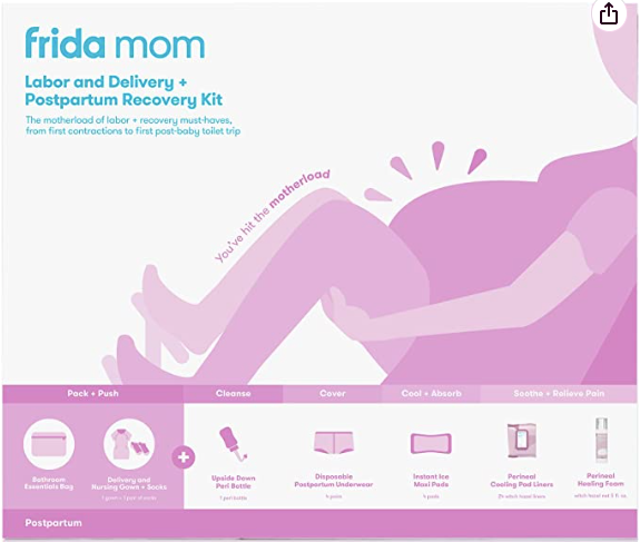 Frida Mom Labor and Delivery + Postpartum Recovery Kit