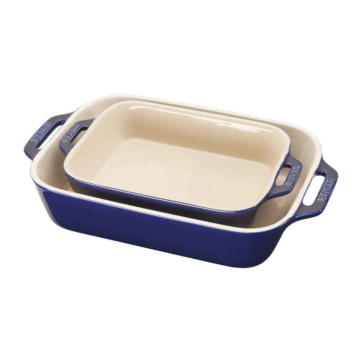 Ceramic Rectangular Baking Dish Set, Set of 2