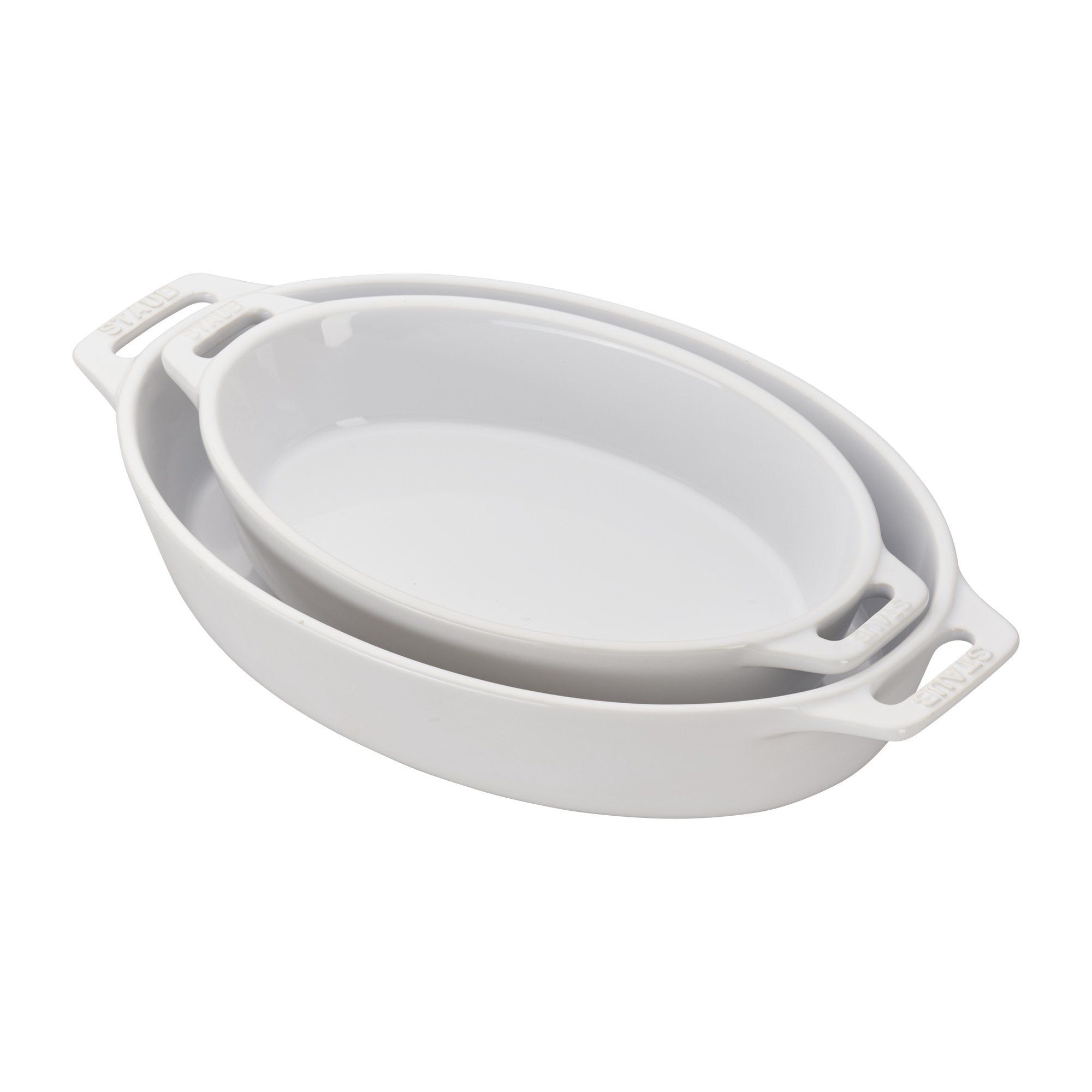 Ceramic Oval Baking Dish Set, Set of 2