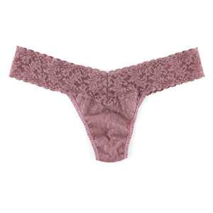 Signature Lace Low Rise Thong