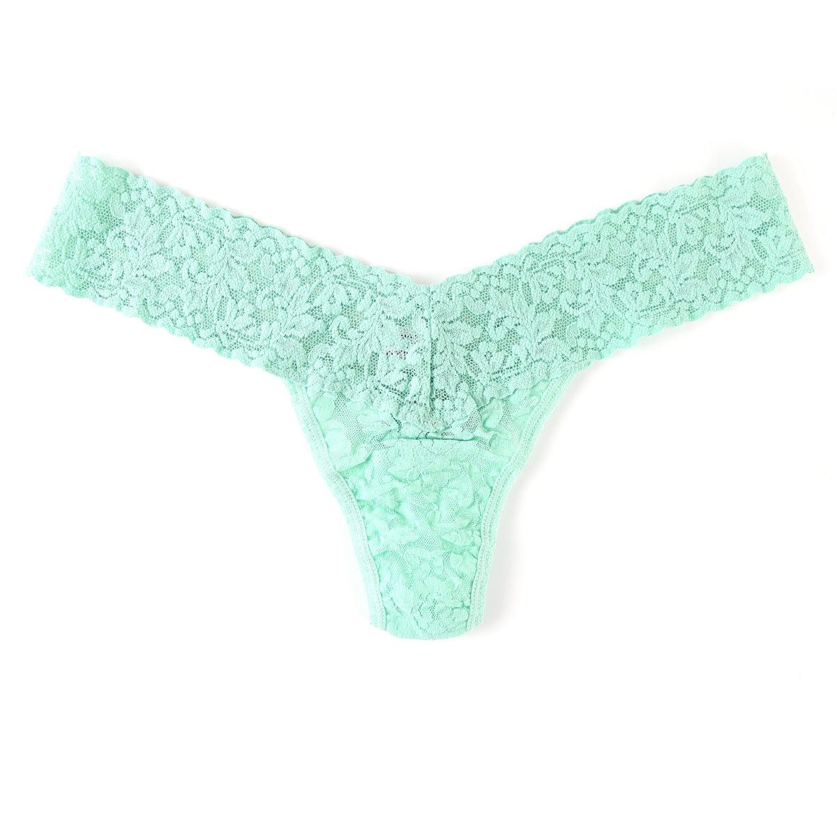 Signature Lace Low Rise Thong