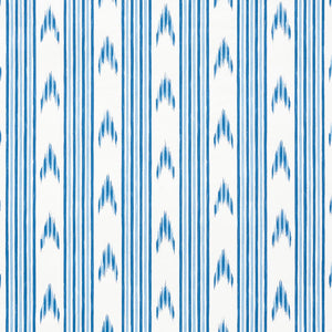 Santa Barbara Ikat Wallpaper in Indigo