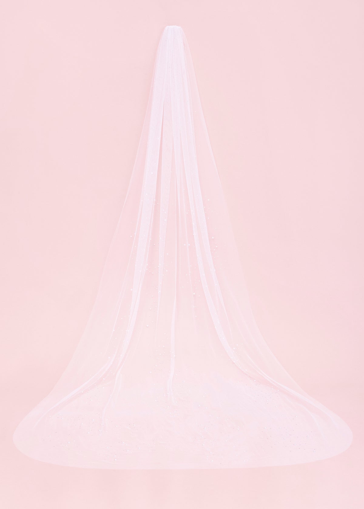 Kennedy Pearl Embellished Wedding Veil