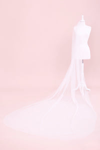 Kennedy Pearl Embellished Wedding Veil