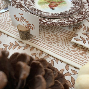 Woodland Leaves Place Cards