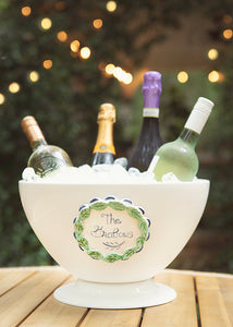 Champagne Bowl with Monogram