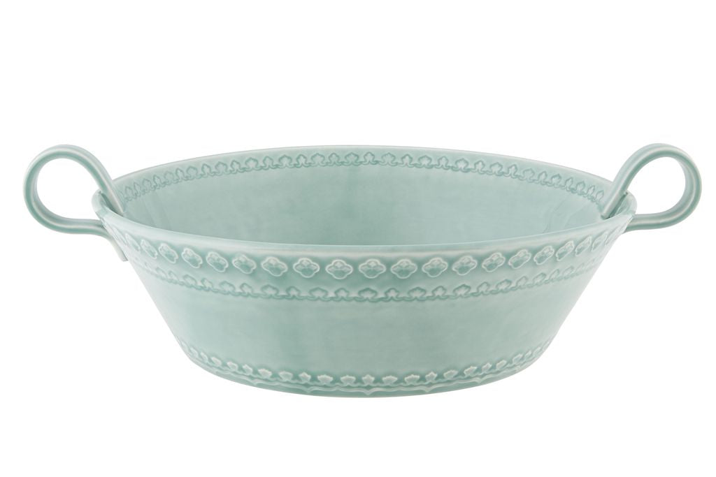 Rua Nova Salad Bowl in Morning Blue