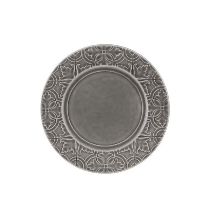 Rua Nova Dinner Plate in Anthracite