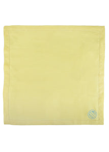 Monogram Dinner Napkin In Canary, Set of 4