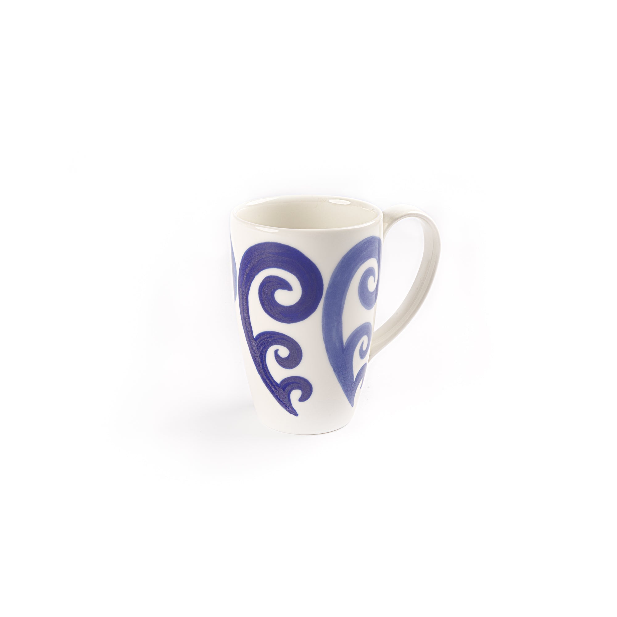 Athenee Two Tone Blue Peacock Mug