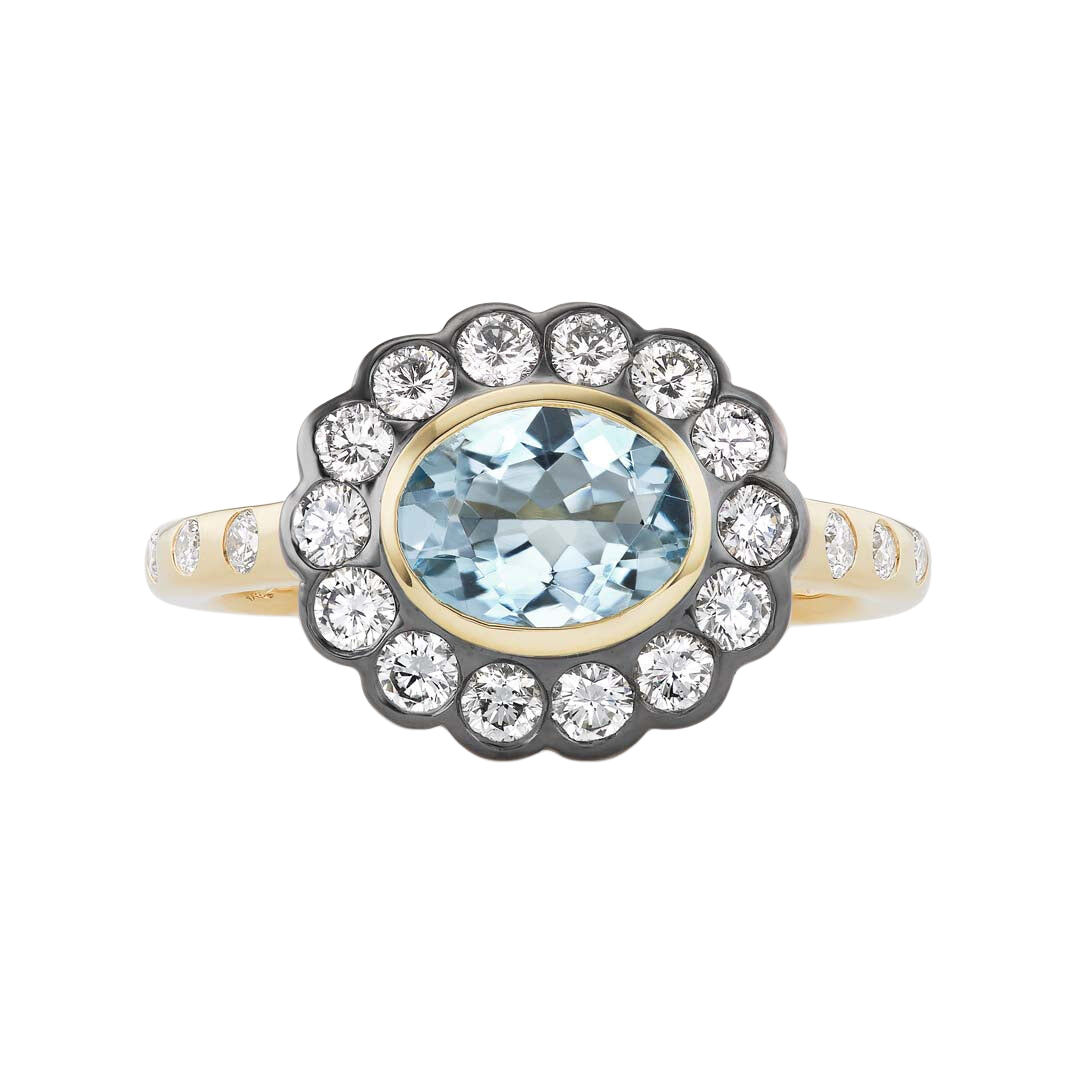 Lexie Ring in Aquamarine