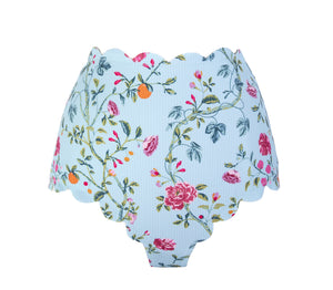 Santa Monica Bottom in Blue Floral