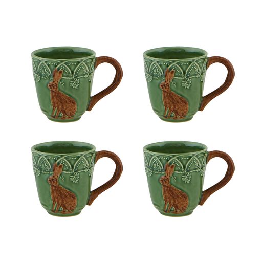 Woods Mug Hare, Set of 4