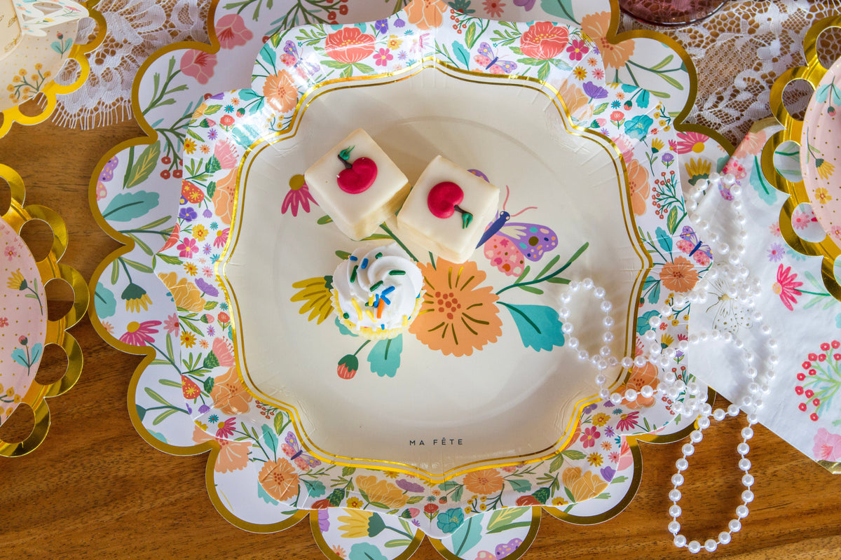 Tea Party Dinner Plates