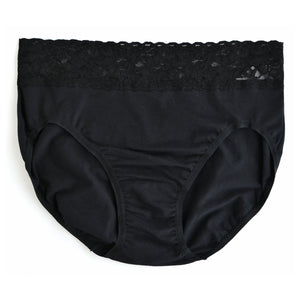 SUPIMA® Cotton French Brief in Black