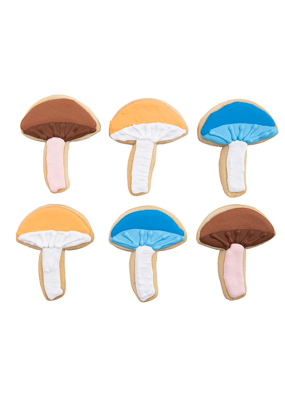 Magic Mushroom Sugar Cookies, Set of 12