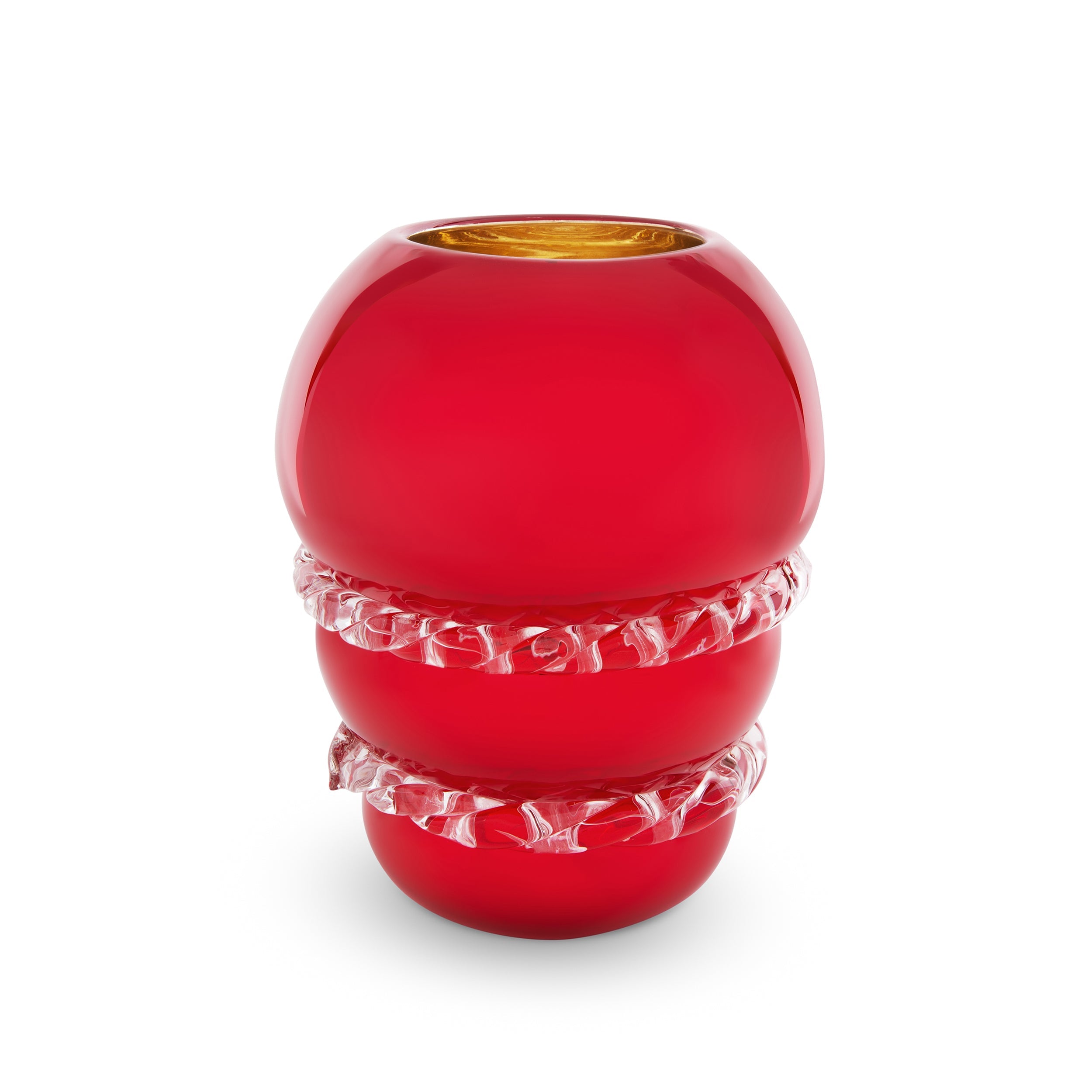 Red Rope Vase