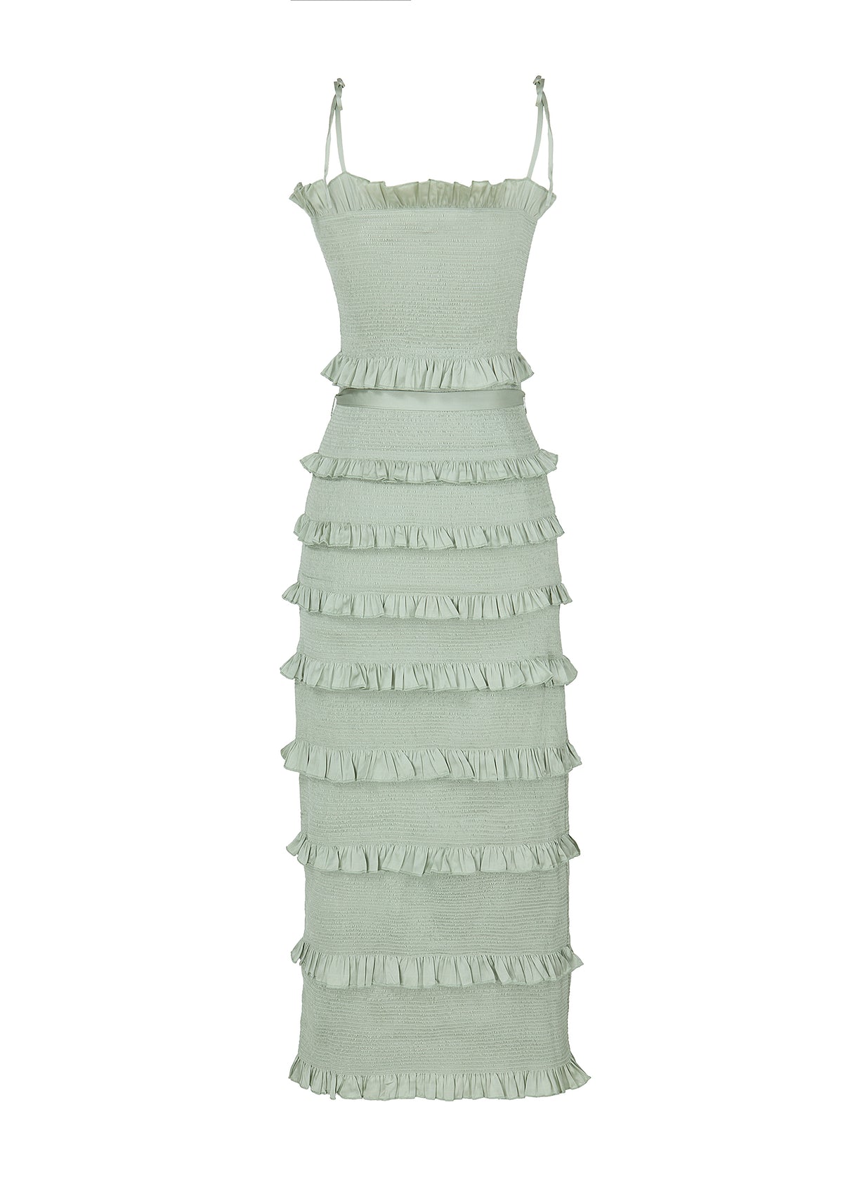 The Lily Dress in Sage