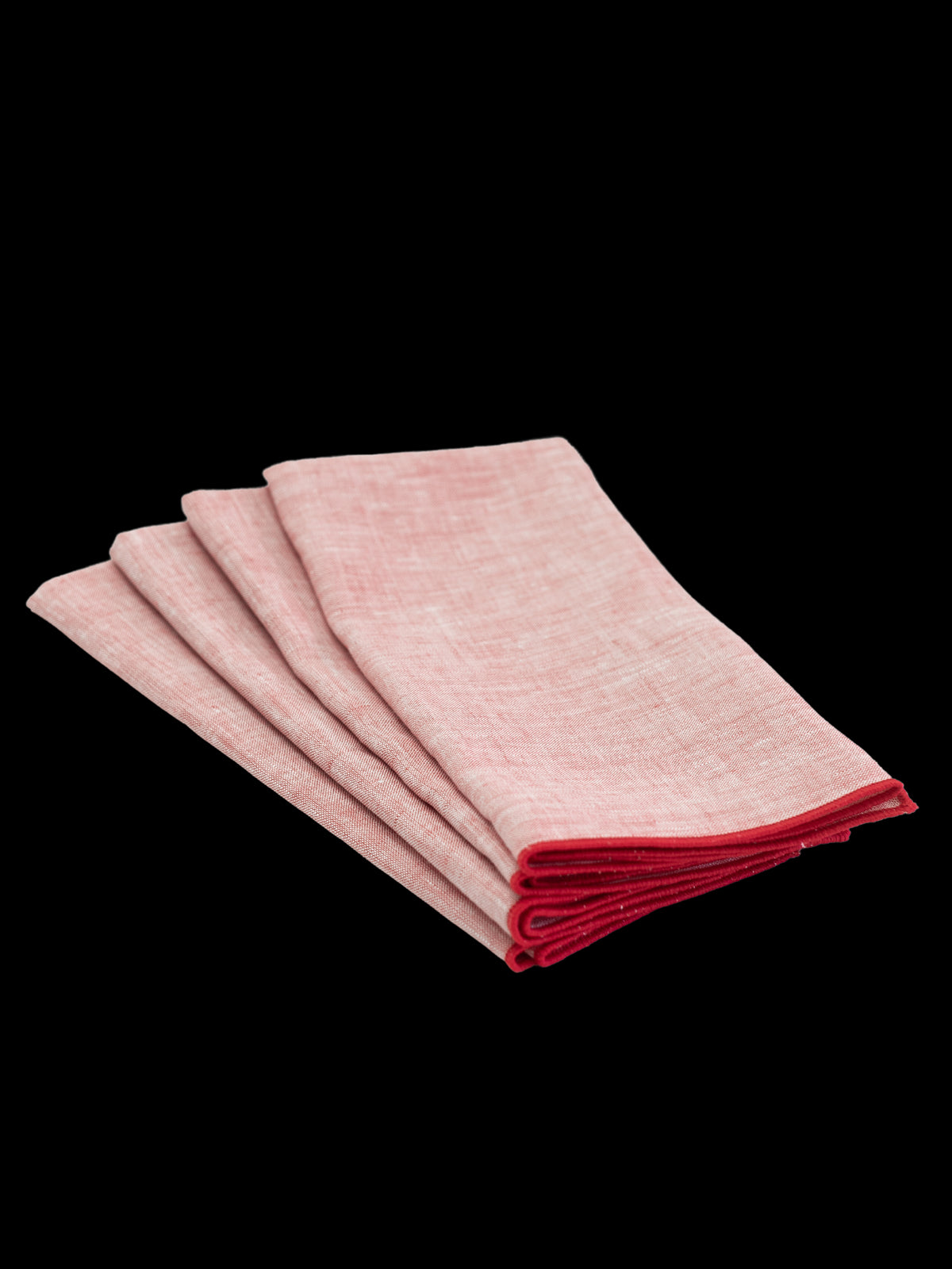 Waller Red Chambray Napkin Set