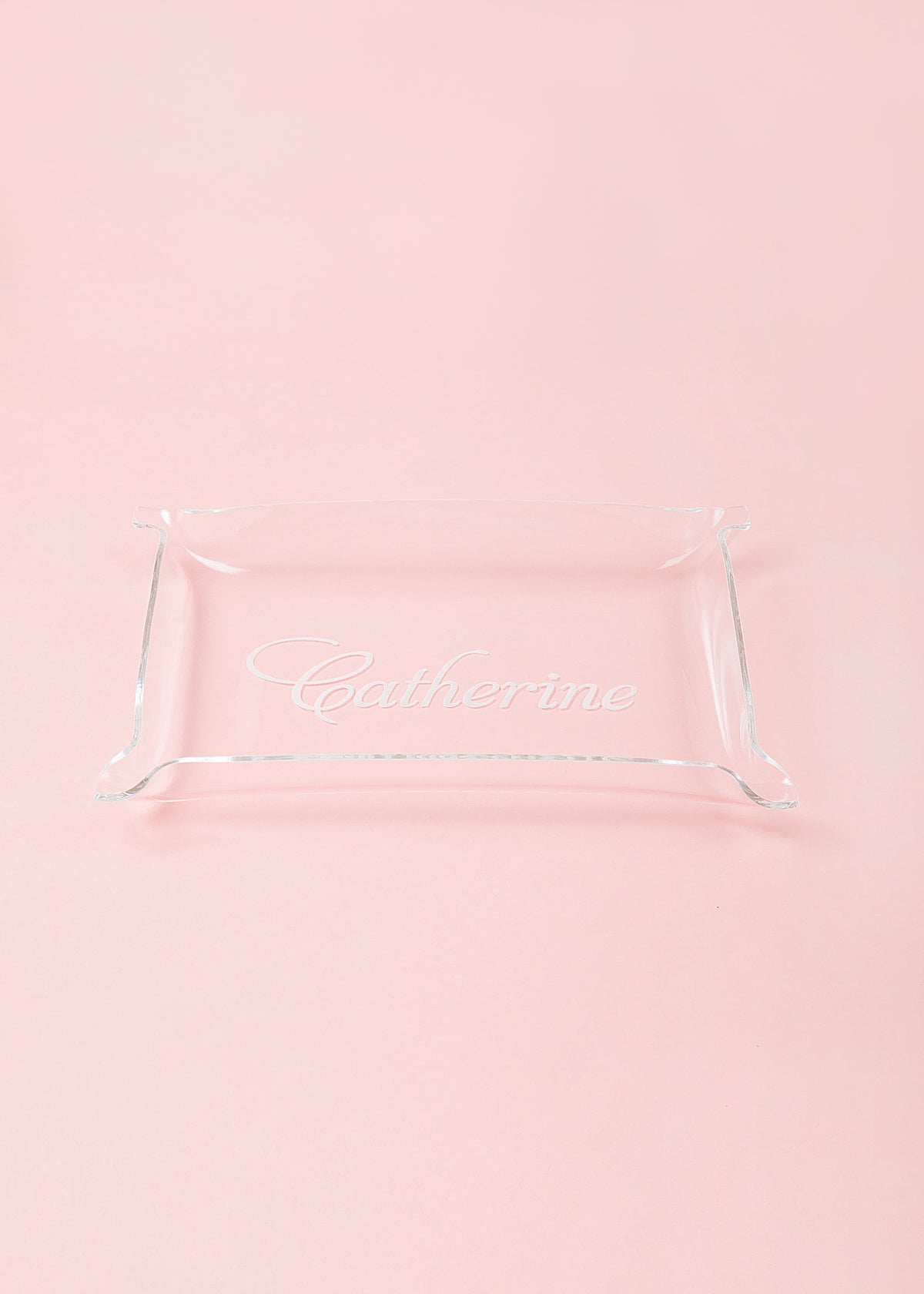 Plastic Acrylic Personalized Tray