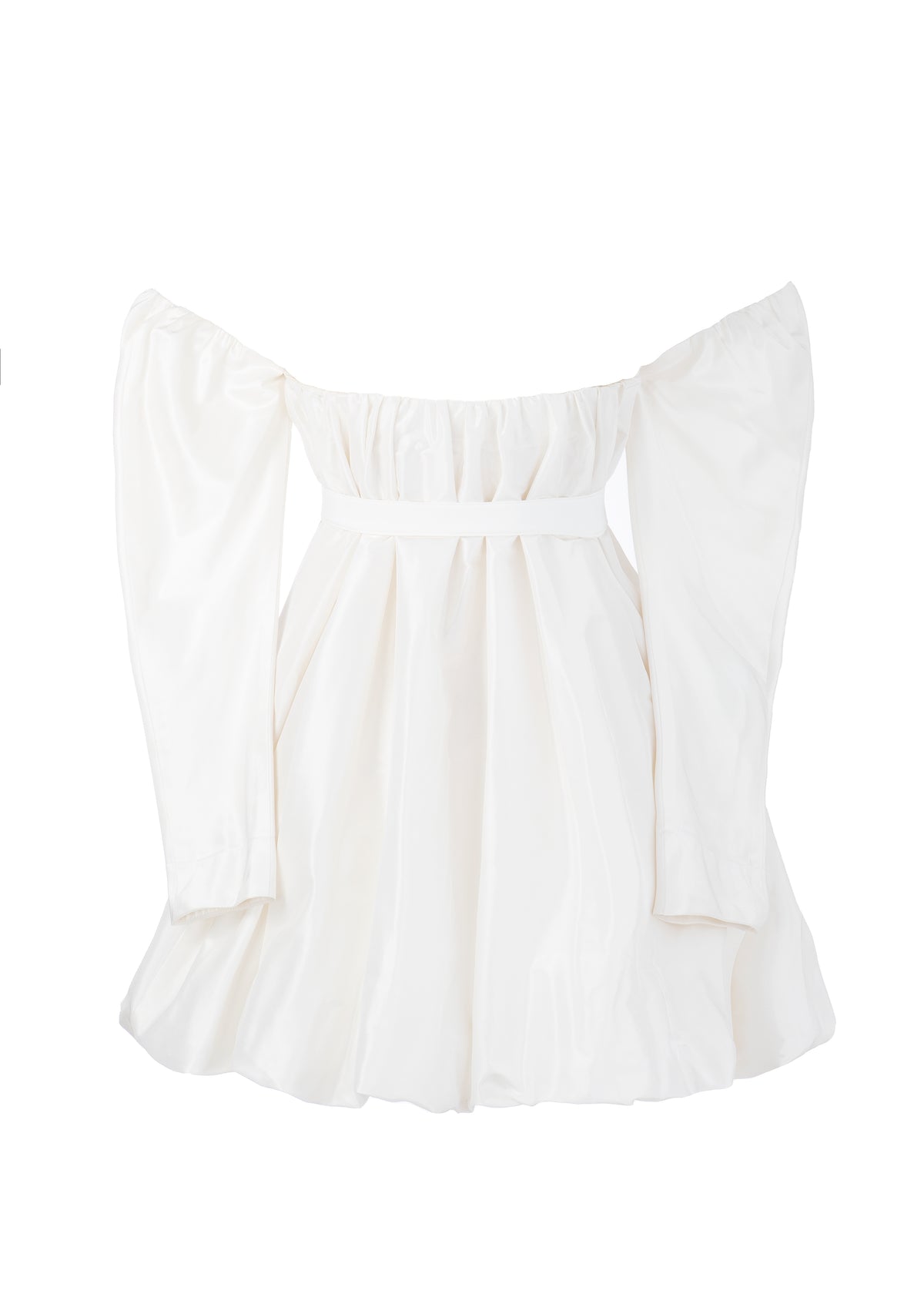 Billie Mini Dress in Alabaster