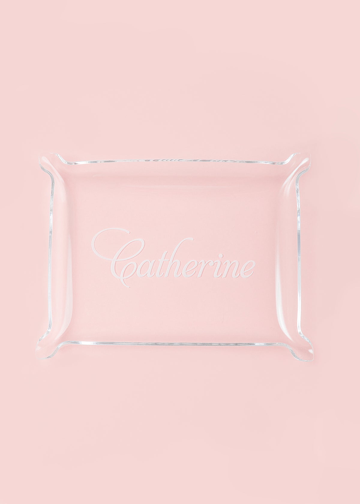 Plastic Acrylic Personalized Tray