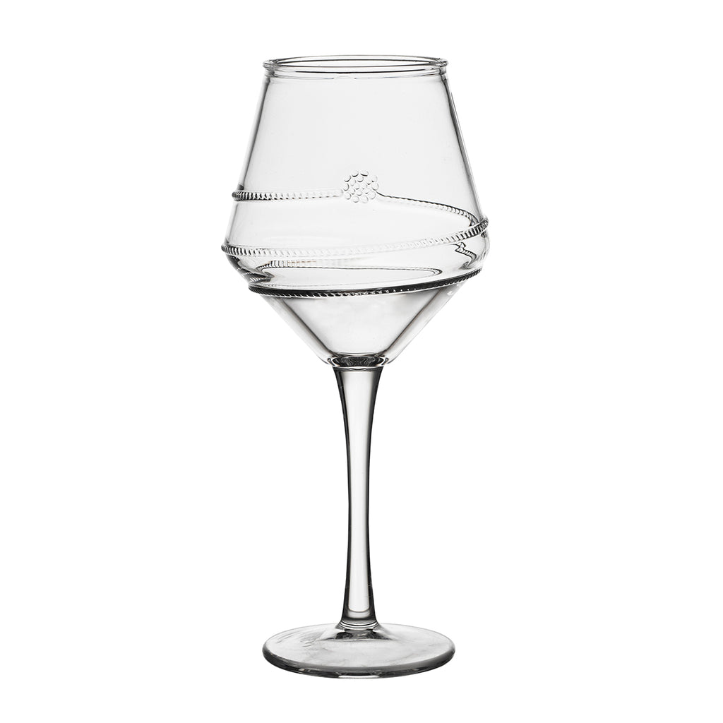 Amalia Clear Acrylic Wine Glass