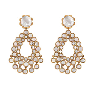 Flower Chandelier Earring