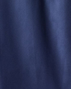 Women’s Navy Silk Long Robe