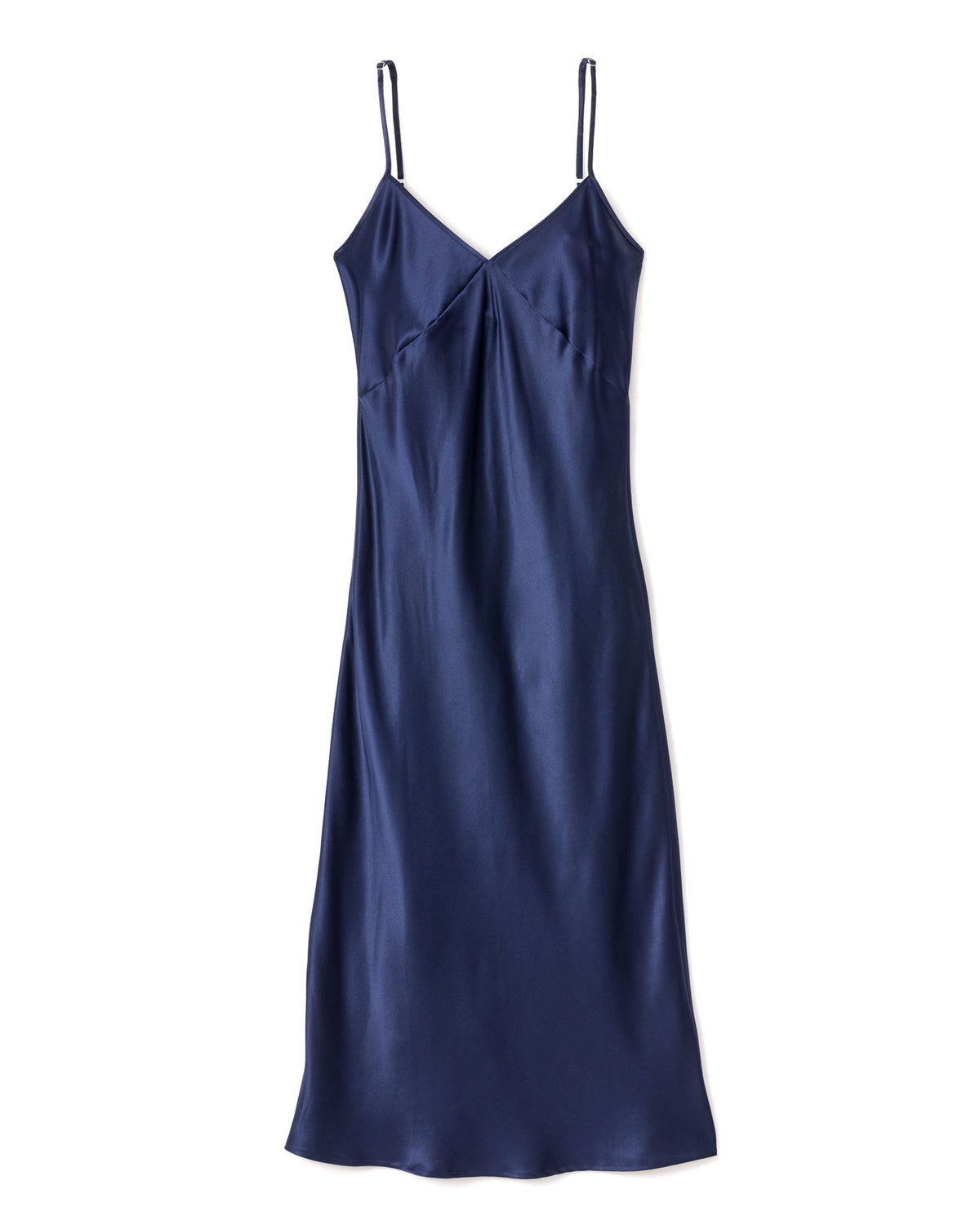 Women’s Navy Silk Cosette Night Dress