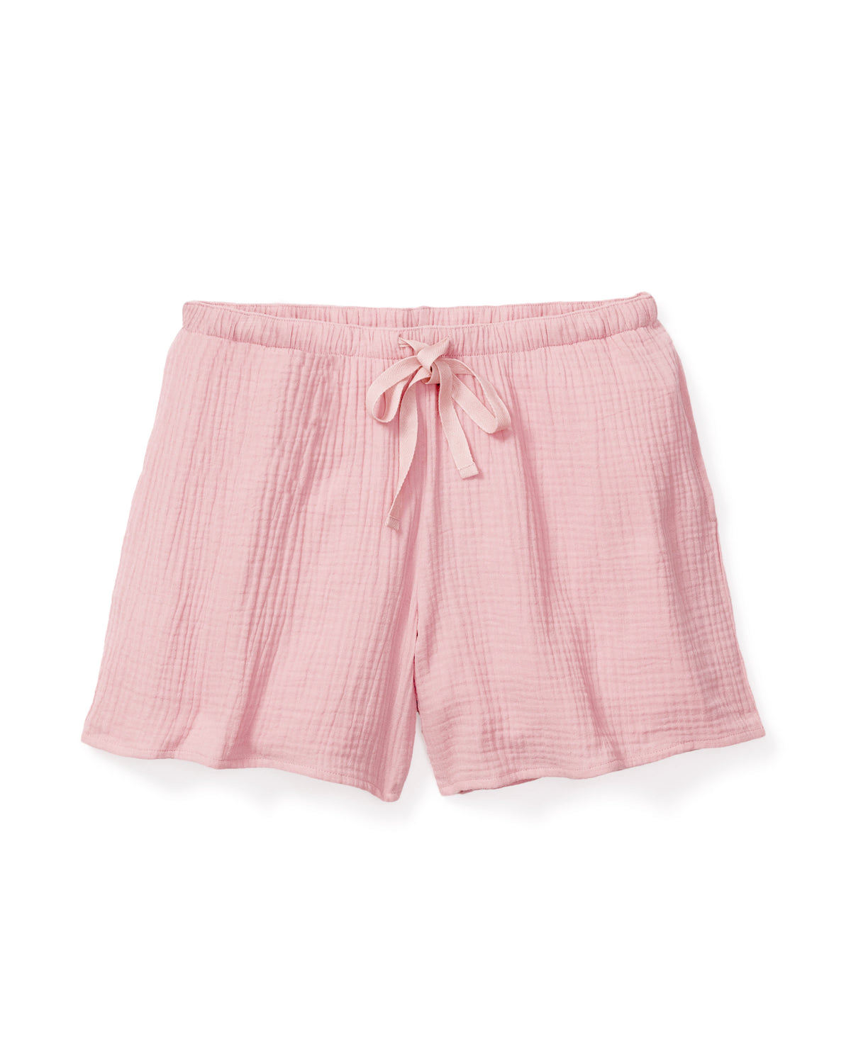 Women’s Pink Gauze Drawstring Shorts