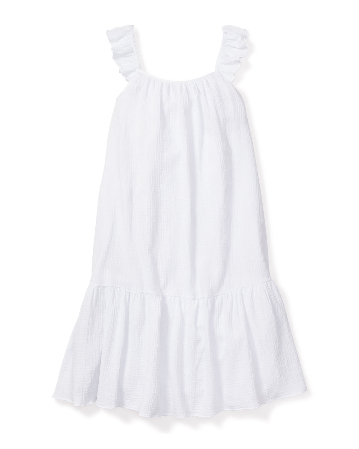 Women’s White Gauze Celeste Sun Dress