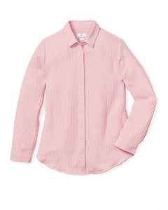 Women’s Pink Gauze Morgan Top