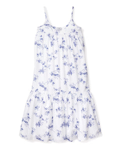 Women’s Indigo Floral Chloe Nightgown