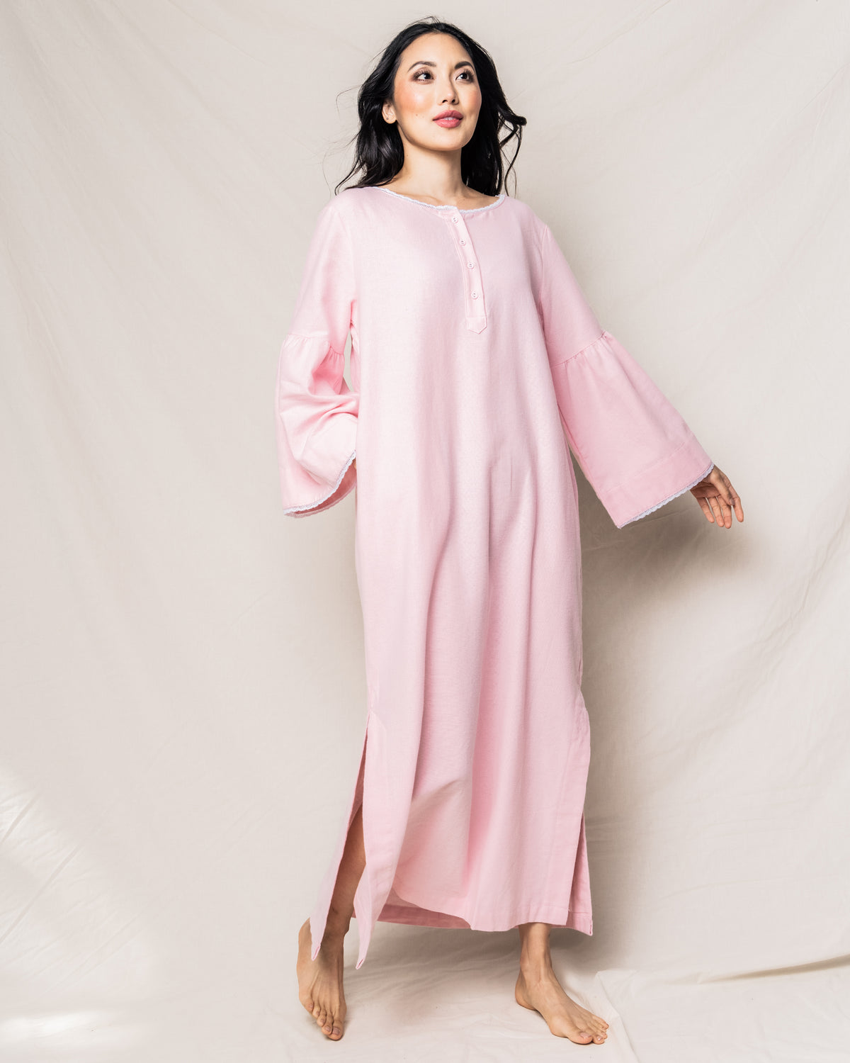 Women’s Pink Flannel Seraphine Nightgown