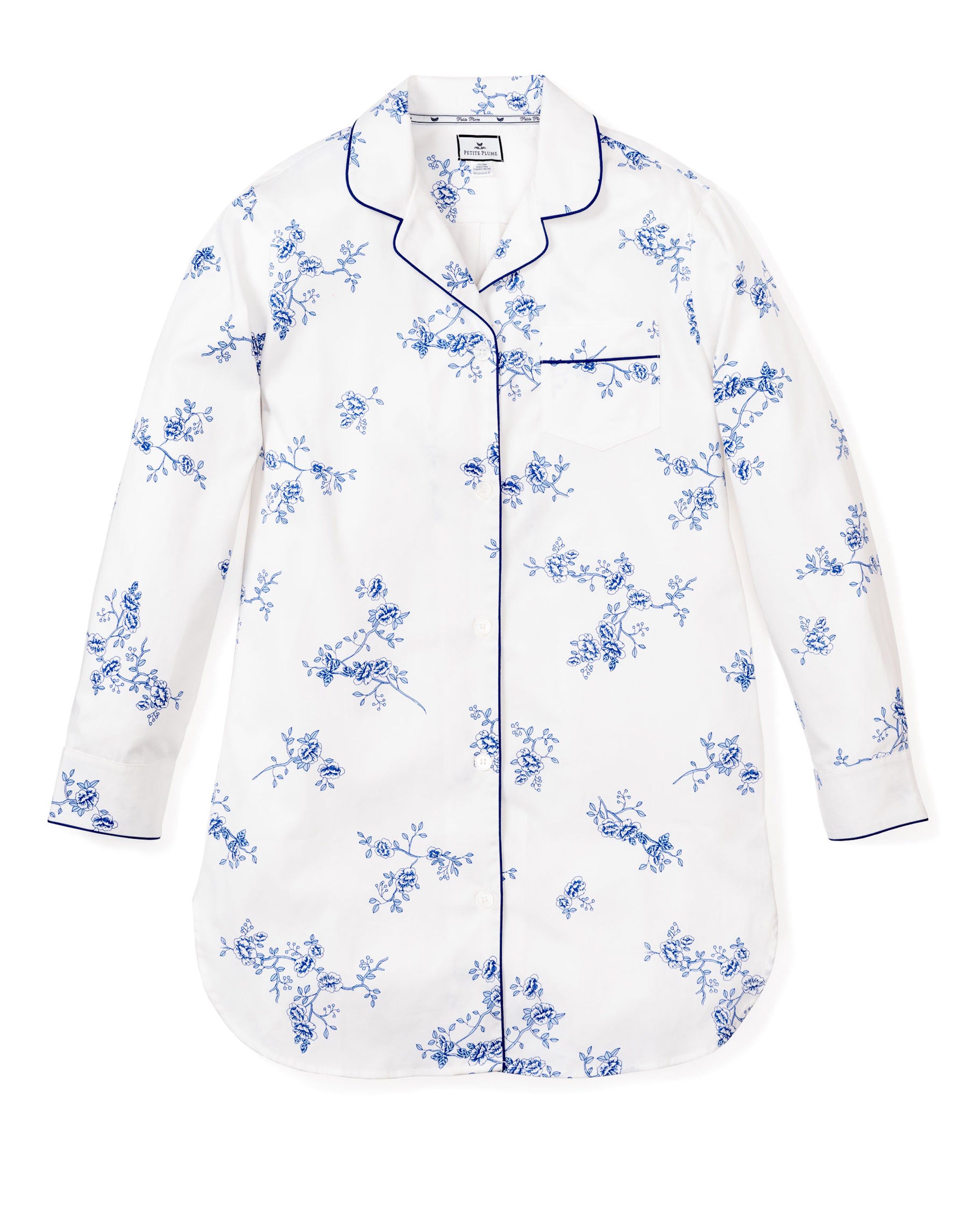 Women’s Indigo Floral Nightshirt